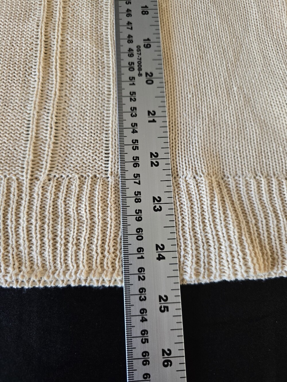 Delicate Chevron Knit Openwork Tank For A Vintage, Breezy, Effortless Feel. - Picture 4 of 6